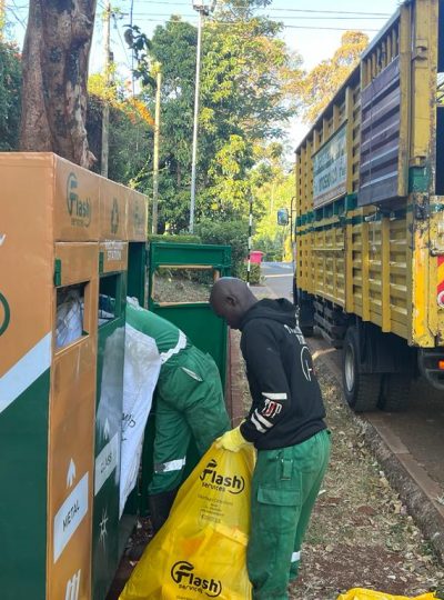 Alt description: Waste segregation services for commercial and institutional facilities in Kenya, including colour-coded bin systems, staff training, compliance support and sustainable waste management solutions.