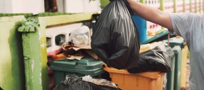 Residential garbage collection and waste management service ensuring clean and hygienic living environment